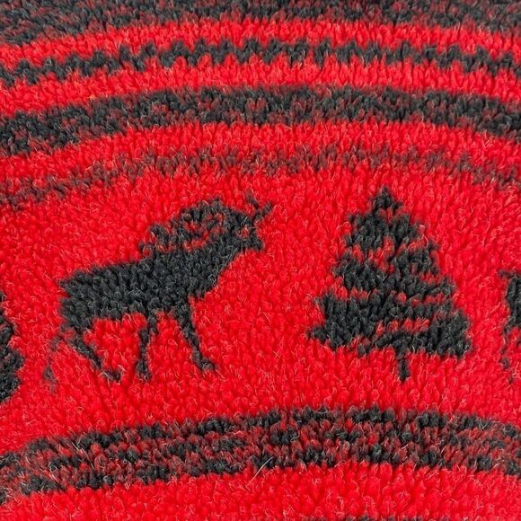 Lane Bryant Sherpa Fleece Zip Up Heavyweight Winter Teddy Jacket Red 14/16 - Picture 12 of 14